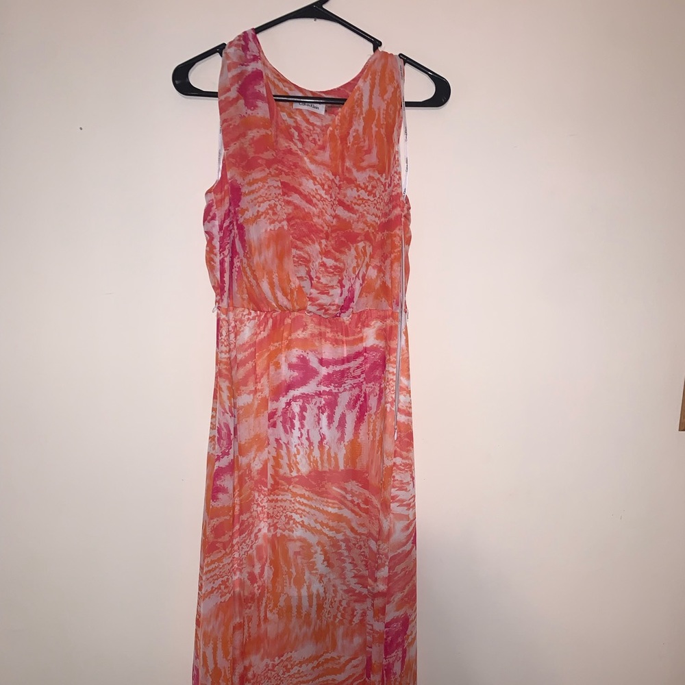Calvin Klein Sz 6 Maxi Dress